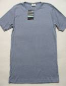 více - Spodní tričko kr.rukáv sv.modré žíhané  č.4   cca 15-17 let 