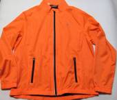 více - 0603 Sportovní šusťáková bunda se síťovanou podšívkou neonově oranžová   v.L   