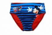 více - Chlapecké plavky Mickey  modro-červené  5 let  v.110