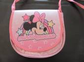 více - Malá kabelka přes rameno růžová s Minnie