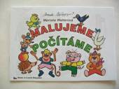 více - Malá omalovánka A5 s barevnou předlohou - Malujeme, počítáme