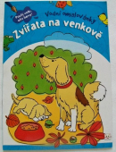 více - Vodní omalovánky Zvířata na venkově - stačí pouze voda a štětec