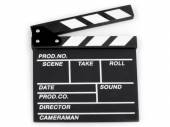 více - Dřevěná filmová klapka  20 x 20cm