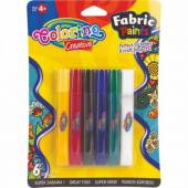 více - Barvy na textil  6 x 10,5ml