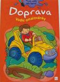 více - Vodní omalovánky Doprava - stačí pouze voda a štětec