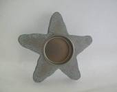 více - Dřevěná mořská hvězdice na čajovou svíčku  10cm