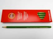 více - Grafitová tužka č.3  - trojhranná   KOH-I-NOOR