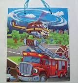 více - Dárková taška velká  hasiči