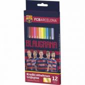 více - Trojhranné pastelky  FC Barcelona  12barev