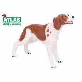 více - Lovecký pes   8,7cm  sběratelský model