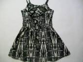 více - 0101 Lehké polyesterové šaty na ramínka černo-bílý vzor  NEXT  3 roky