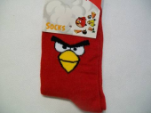 více - Chlapecké ponožky červené Angry Birds  v. 20-23