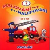 více - Malé omalovánky se samolepkami - Povolání