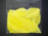 více - Peříčka žlutá  6cm  3g