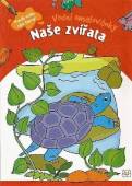 více - Vodní omalovánky Naše zvířata - stačí pouze voda a štětec