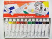 více - Temperové barvy Concord  12 x 12ml