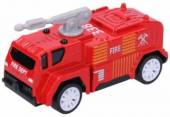 více - Malé kovové auto hasiči s plošinou