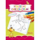 více - Kouzelné obkreslování -  s úkoly a samolepkami