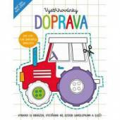 více - Vystřihovánky doprava se samolepkami