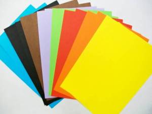 zvětšit obrázek - Barevné papíry A4  16 listů /2 x 8 barev/