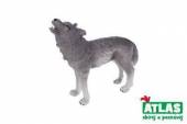 více - Figurka vlk  7cm -  sběratelský model