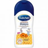 více - Bübchen Baby Měsíčková koupel a šampon 50ml - cestovní balení