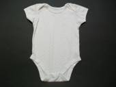 více - 0611 Body bílé sv.růžová srdíčka  GEORGE 12-18 m.