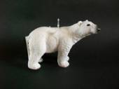 více - Zvířátko  medvěd lední   dl.11cm