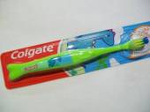 více - Extra měkký zubní kartáček  COLGATE  zelený s dinosaurem  2-5 let