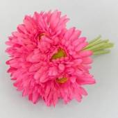 více - Gerbera svazek 8 květů  růžové