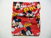 více - Nákrčník Mickey s modrou podšívkou fleece