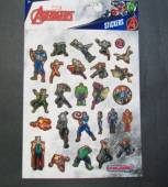 více - Sešitek samolepek Avengers   6 listů  15 x 23cm