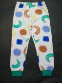 více - Bavl. pyžamové kalhoty bílé s barevnými obrazci   GEORGE  3-4 roky  v.98/104