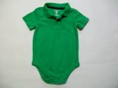 více - 0505 Body s límečkem zelené  6-9m