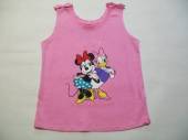 více - Volné tílko růžové s Minnie  PRIMARK   7-8 let  v.122/128