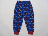 více - 0607 Slabší kalhotky fleece modré vzor Spiderman  PRIMARK  18-24m