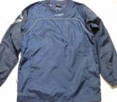 více - 0608 Sportovní šusťáková bunda přes hlavu se síťovanou podšívkou tm.modrá   STANO   14-15 let  v.164
