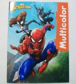 více - Omalovánka A4 s barevnou předlohou - Spiderman