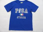 více - Tričko modré potisk Itálie  7-8 let 