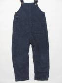 více - 2908 Manžestrové kalhoty s laclem tm.modro-šedé  GEORGE  2-3 roky  v.92/98