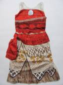 více - 2210 Indiánské šaty Moana  /vady/  3-4 roky  