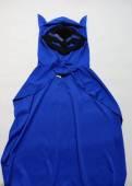 více - 2411 Plášť s kapucí modro-černý  Batman   5-6 let 