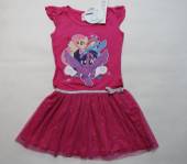 více - Bavl. šaty s tylovou sukní růžové  My Little Pony  v.2 roky  v.92