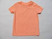 více - 0202 Tričko neonově oranžové žíhané, patentky na rameni  F+F  9-12m