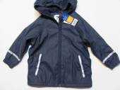 více - Zateplená pogumovaná bunda tm.modrá, podšívka fleece   LUPILU  18-24m