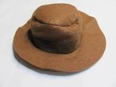 více - 104 Filcový klobouk hnědý  obvod 52cm