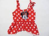 více - 1212 Plavková lambáda s volánkem červeno-bílá s Minnie   DISNEY   5-6 let   v.110/116