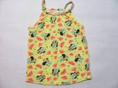 více - 2912 Tílko žluté vzor Minnie  PRIMARK   5-6 let   v.110/116