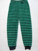 více - 2401 Huňaté kalhoty zelené s tm.modrým proužkem   PRIMARK  5-6 let   v.110/116