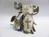 více - Rytíř Schleich na koni bílý